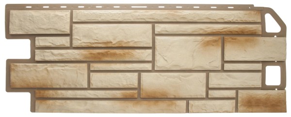 Цокольный сайдинг альта-профиль - коллекция "камень", ракушечник купить в Нарткале