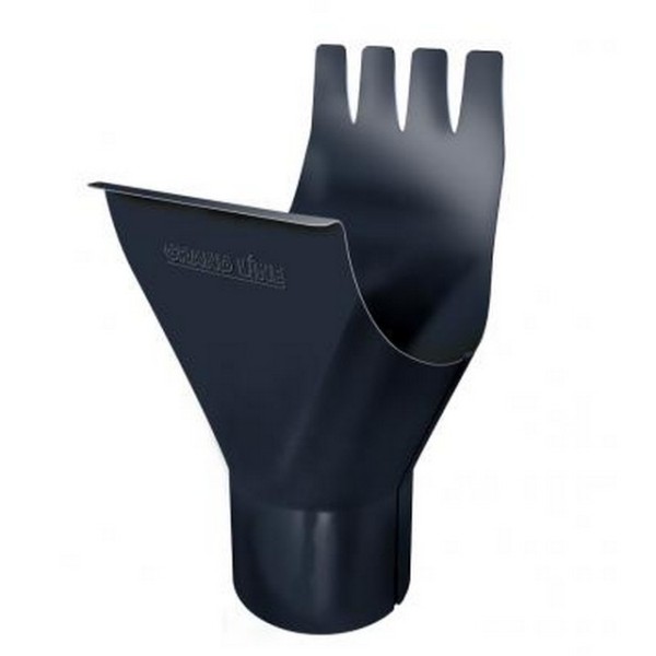 Водосток Grand Line 150x100 – Воронка желоба RAL 7024 купить в Нарткале