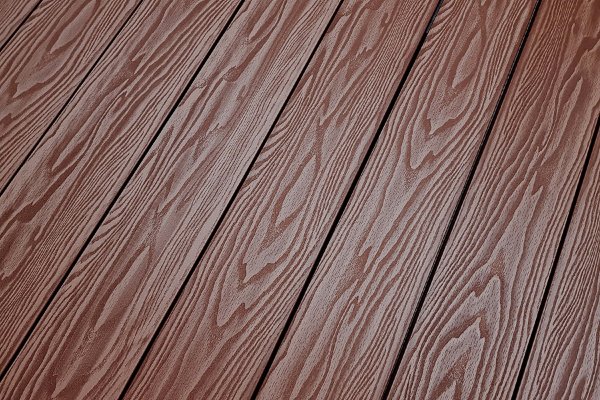 Террасная доска из ДПК Terrapol Смарт 3D Полнотелая с пазом Орех Милано купить в Нарткале