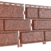 Фасадная панель Ю-Пласт Стоун Хаус Кирпич Красный купить в Нарткале
