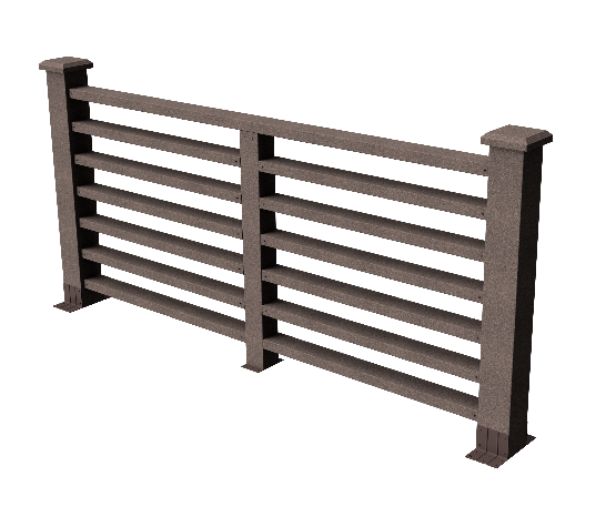Ограждения декоративное ДПК GRINDERDECO Марсело венге купить в Нарткале