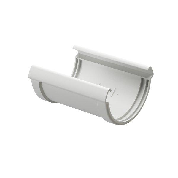 Соединитель Желоба Docke Lux ПВХ Пломбир купить в Нарткале