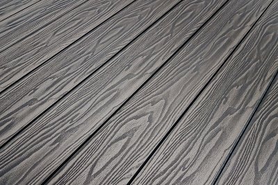 Террасная доска из ДПК Terrapol Смарт 3D Полнотелая с пазом Черное дерево