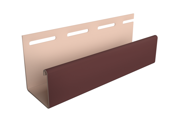 Фасадный J-профиль 30 мм Табачный купить в Нарткале