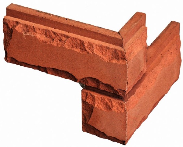 Угловой элемент Кирисс Фасад Колотый кирпич купить в Нарткале