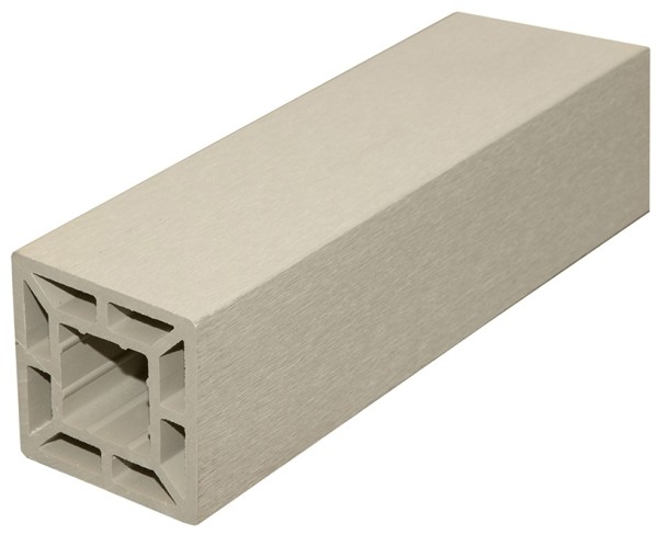 Столб промежуточный CM Railing Белое дерево купить в Нарткале