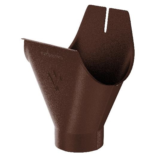 Водосток Aquasistem, Система 125x90 - Воронка желоба RAL 8017 Коричневый matt купить в Нарткале