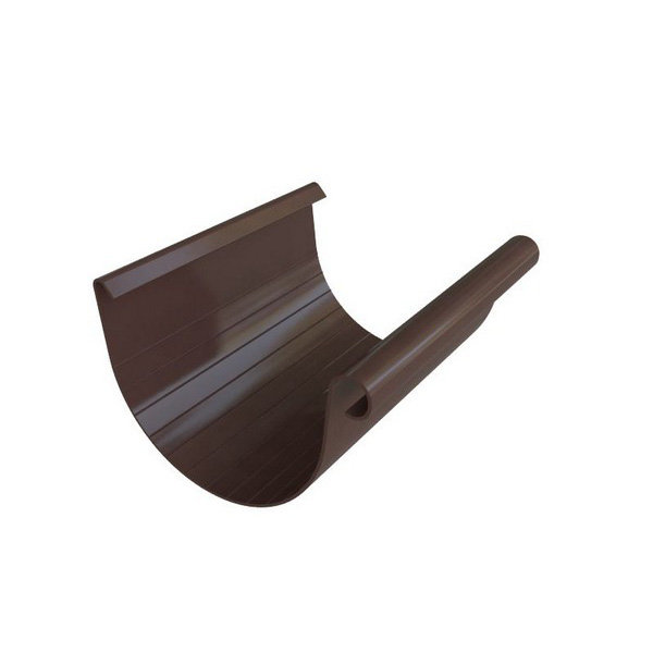 Водосток Альта-Профиль ПВХ – Желоб водосточный 4м (коричневый) купить в Нарткале
