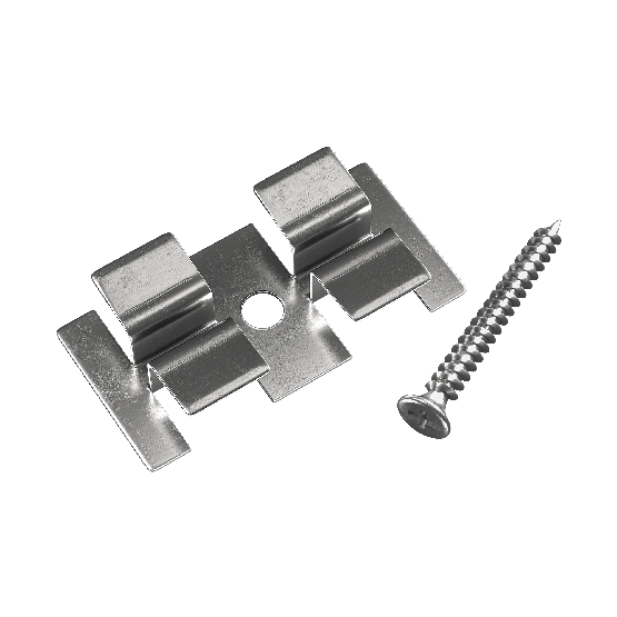 Клипса с саморезом, Grinder шовный монтаж 5 mm купить в Нарткале