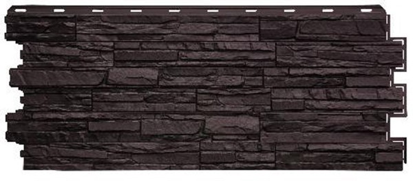 Фасадная панель Nordside Сланец Шоколадный купить в Нарткале