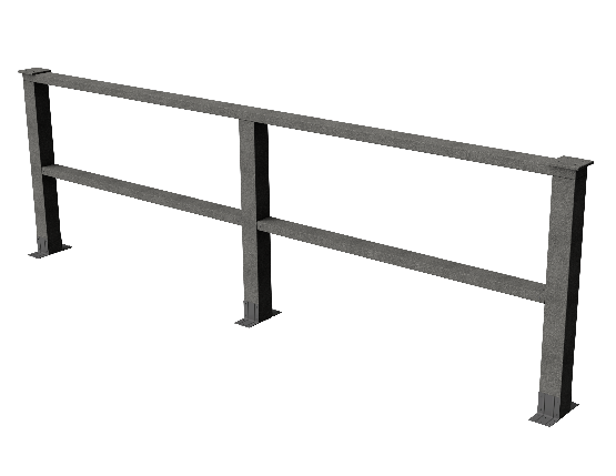 Ограждения декоративное ДПК GRINDERDECO Ковбойская изгородь серый базальт купить в Нарткале