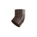 Водосток Альта-Профиль ПВХ – Колено 67 (коричневый) купить в Нарткале