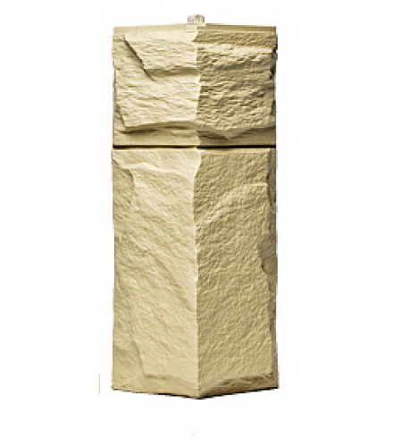 Угол T-Сайдинг-Гранит Леон Желтый купить в Нарткале