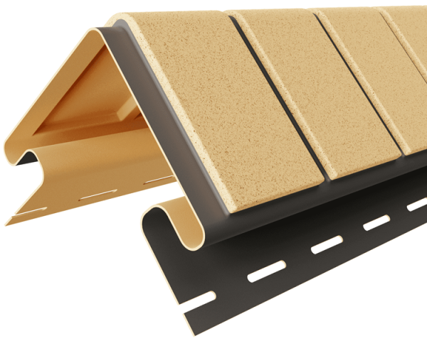 Угол наружный «Кирпич прокрашенный», Жёлтый купить в Нарткале