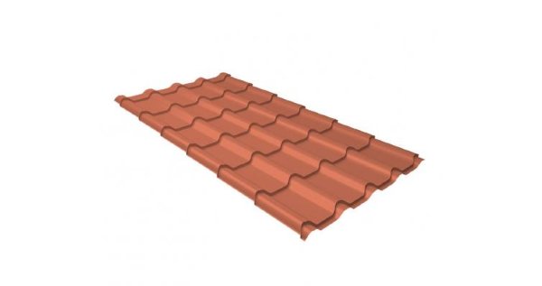 Металлочерепица камея GL 0,5 Quarzit Cuprum Steel купить в Нарткале