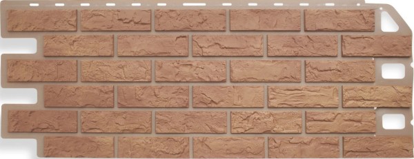 Фасадная панель Цокольный сайдинг Альта-профиль - коллекция "кирпич", кирпич бежевый купить в Нарткале