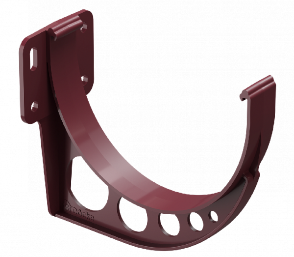 Кронштейн желоба ПВХ Docke STANDART красный купить в Нарткале