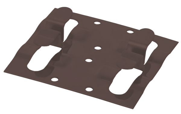 Кляймер рядный Grinder для монтажа наличника коричневый купить в Нарткале