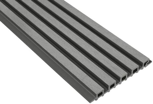 Панель универсальная ДПК Outdoor 3D шлифованная серая купить в Нарткале