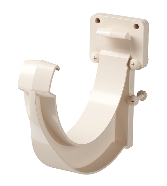 Кронштейн желоба Docke Lux ПВХ Латте купить в Нарткале