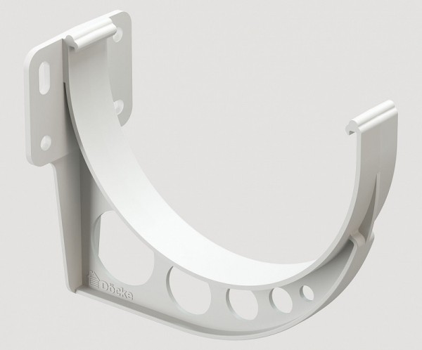 Кронштейн желоба ПВХ Docke STANDART пломбир купить в Нарткале