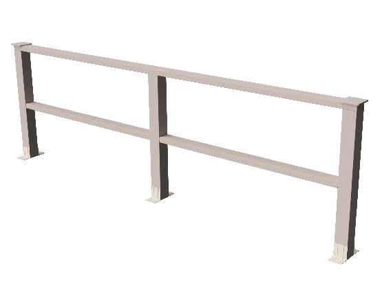 Ограждения декоративное ДПК GRINDERDECO Ковбойская изгородь выбеленый дуб купить в Нарткале