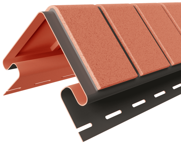 Угол наружный «Кирпич прокрашенный», Красный купить в Нарткале