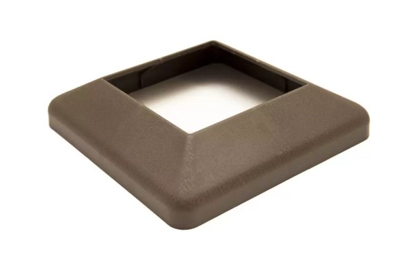 Крышка нижняя ПВХ для столба Deckart 100х100 Венге купить в Нарткале