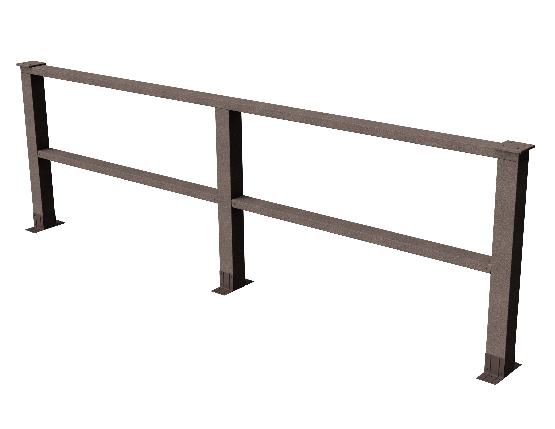 Ограждения декоративное ДПК GRINDERDECO Ковбойская изгородь венге купить в Нарткале