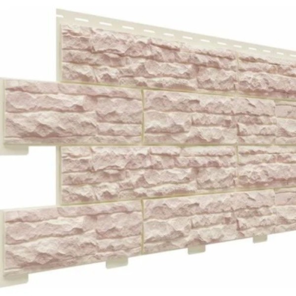 Фасадная панель Доломит Скалистый риф Люкс Жемчуг купить в Нарткале