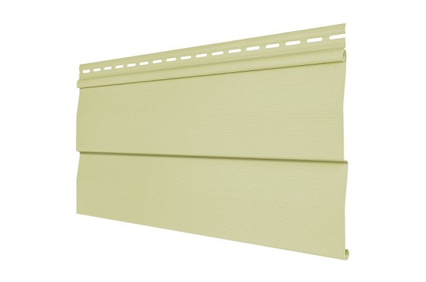 Виниловый сайдинг Tecos - корабельный брус, светло-желтый  купить в Нарткале