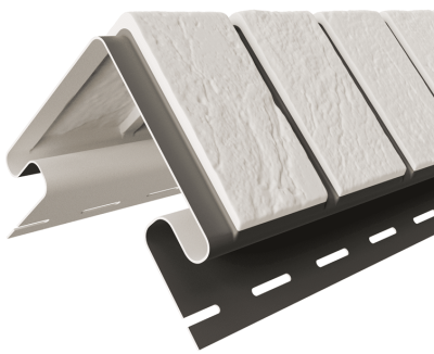 Угол наружный «Кирпич славянка» прокрашенный, Белый