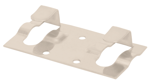 Кляймер стартовый Grinder для монтажа наличника белый купить в Нарткале