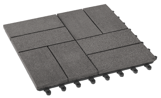 Модульный паркет ДПК GRINDERDECO Люкс 9 Серый базальт купить в Нарткале