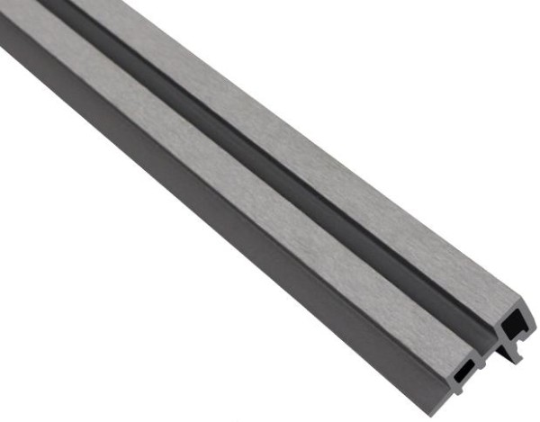 Угловой элемент для панели ДПК Outdoor шлифованный серый купить в Нарткале