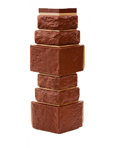 Угол T-Сайдинг-Дикий Камень Коричневый купить в Нарткале