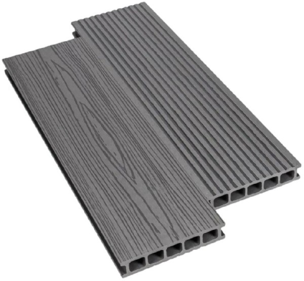 Террасная доска ДПК Deckart Praktik Optimum Серый купить в Нарткале