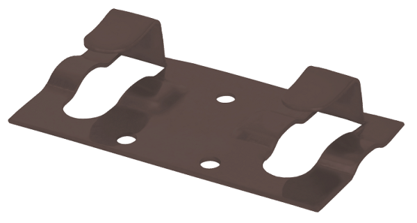 Кляймер стартовый Grinder для монтажа наличника коричневый купить в Нарткале