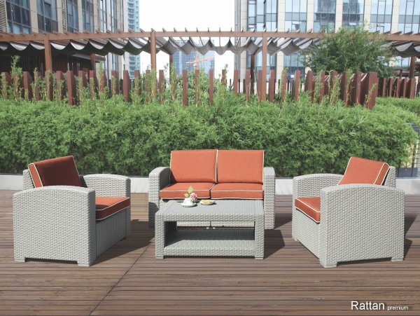 Уличные диваны и кресла коллекции Rattan Premium 4 купить в Нарткале