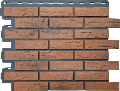 Фасадная панель Alta West «Кирпич Прусский» Кранц