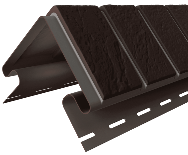 Угол наружный «Кирпич славянка» прокрашенный, Коричневый купить в Нарткале