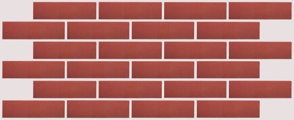 Гибкая клинкерная плитка СТ-01 Красный (сборная) купить в Нарткале