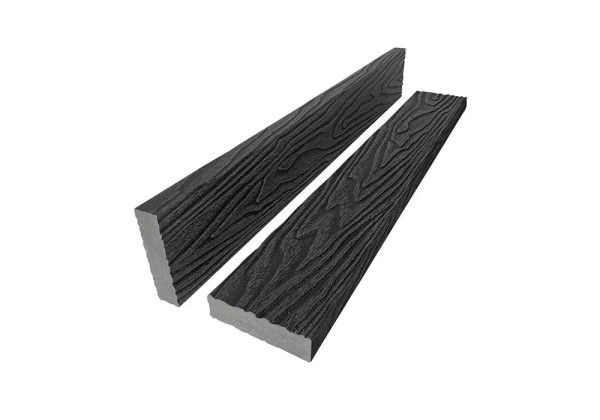 Брус лавочный 3D-тиснение 20х80 Графит купить в Нарткале