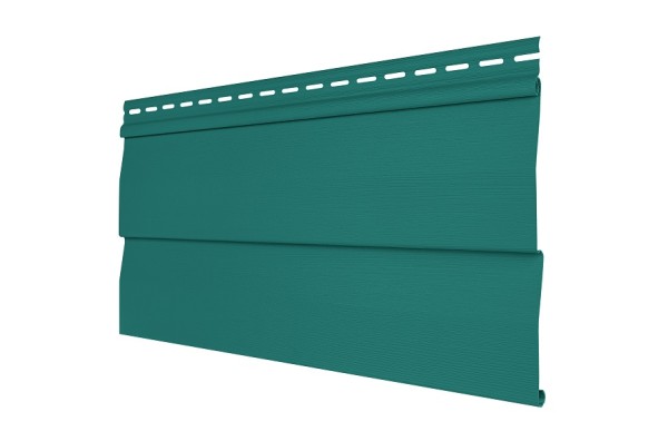 Виниловый сайдинг Tecos - корабельный брус, изумруд купить в Нарткале