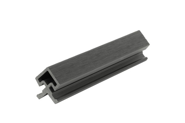 Угол внешний для фасадной панели co-extrusion, grey dark купить в Нарткале