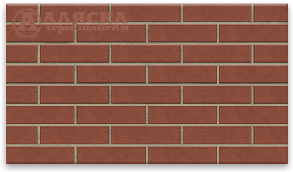 Фасадные Термопанели Аляска Amsterdam red купить в Нарткале