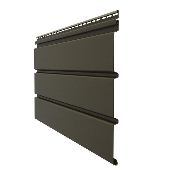 Софит сплошной коричневый без перфорации купить в Нарткале