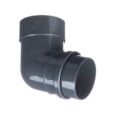 Колено 72° Docke Lux ПВХ - Графит купить в Нарткале