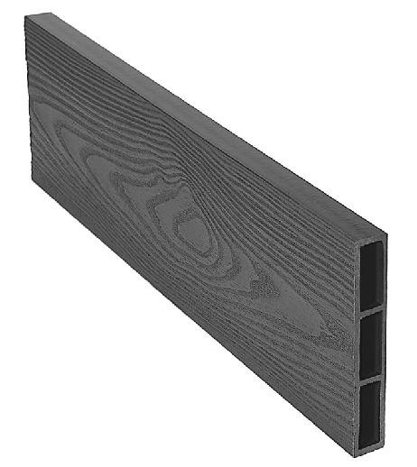Доска для грядок и клумб из ДПК NauticPrime, 25х150х2950 серый купить в Нарткале