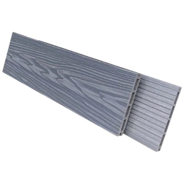 Террасная доска NanoWood Comfort 3D тиснение + вельвет Серый купить в Нарткале